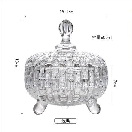 Glass Candy Jar-ToShay.org