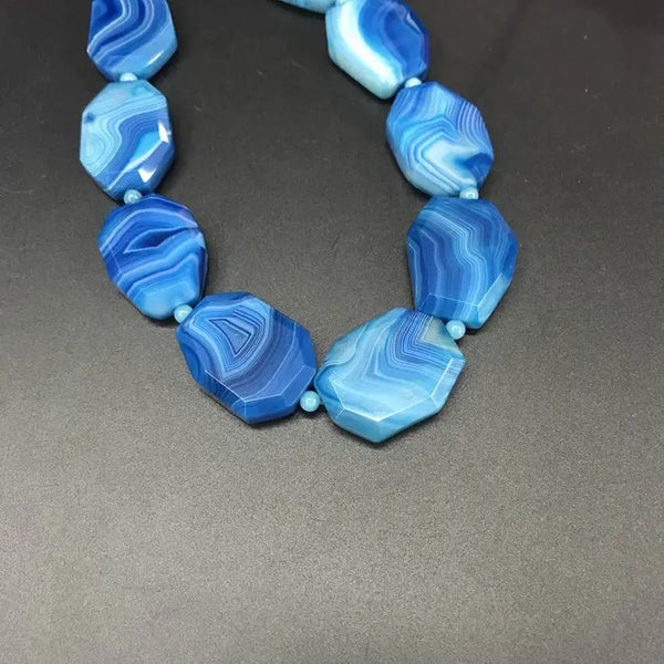 Mixed Agate Slice Beads-ToShay.org