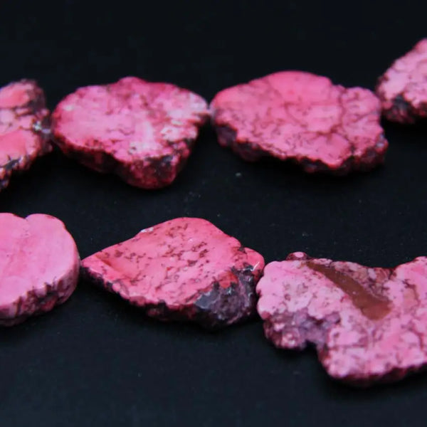 Pink Howlite Magnesite Beads-ToShay.org