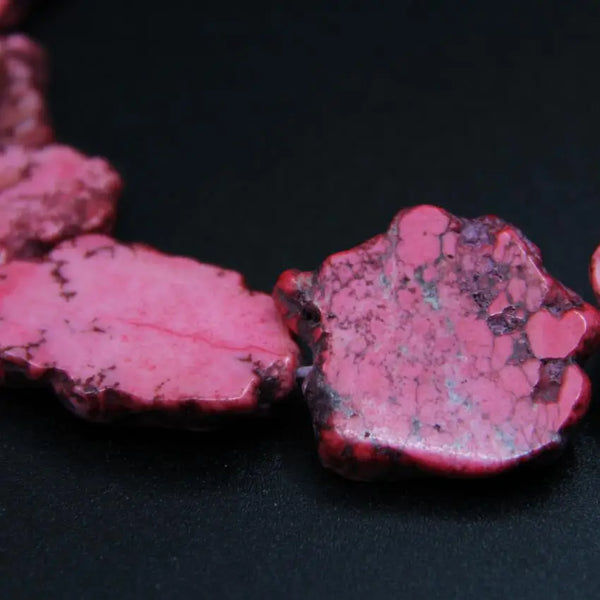 Pink Howlite Magnesite Beads-ToShay.org