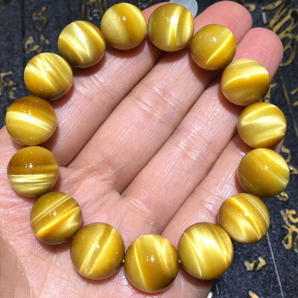 Yellow Tigers Eye Bracelet-ToShay.org