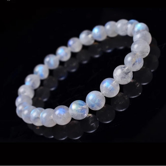 Blue Light Moonstone Bracelet-ToShay.org