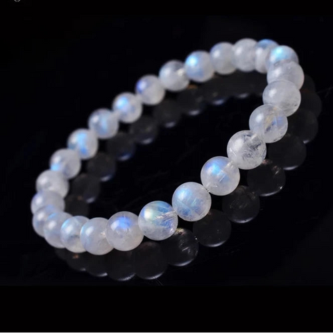 Blue Light Moonstone Bracelet-ToShay.org