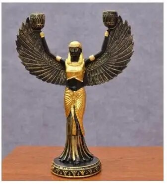 Winged Isis Statue-ToShay.org