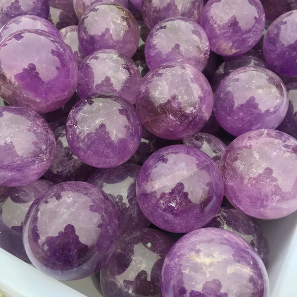 Purple Amethyst Crystal Ball-ToShay.org