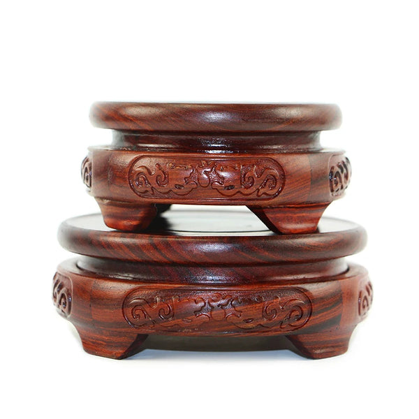 Red Sandalwood Dragon Base-ToShay.org