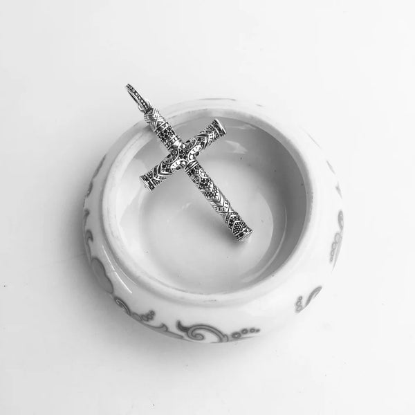 Silver Cross Pendant-ToShay.org