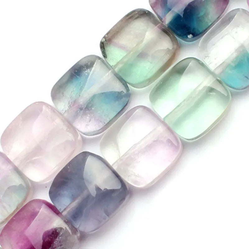 Purple Green Fluorite Beads-ToShay.org