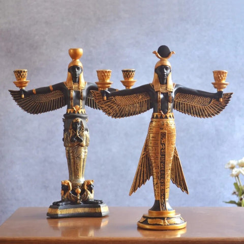Winged Isis Statue-ToShay.org