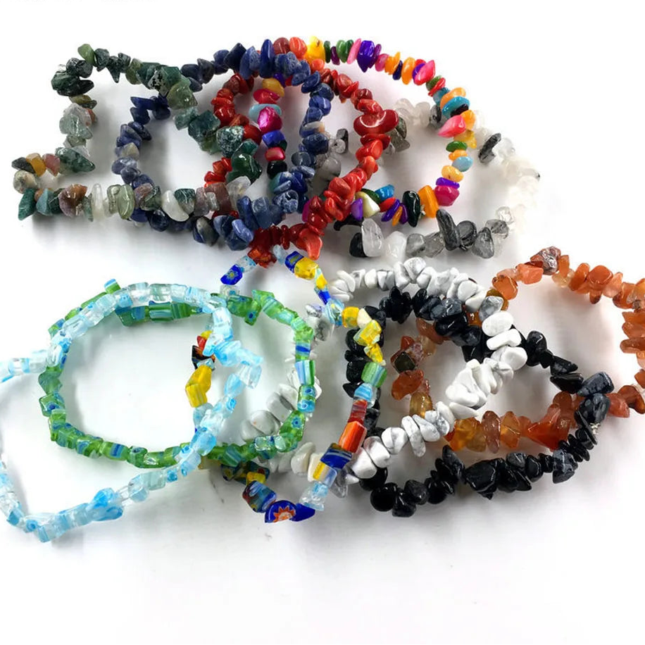 Mixed Crystal Bead Bracelet-ToShay.org