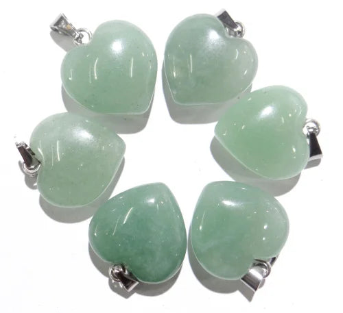 Mixed Crystal Heart Pendants-ToShay.org