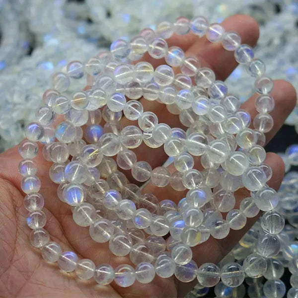 Blue Light Moonstone Bracelet-ToShay.org