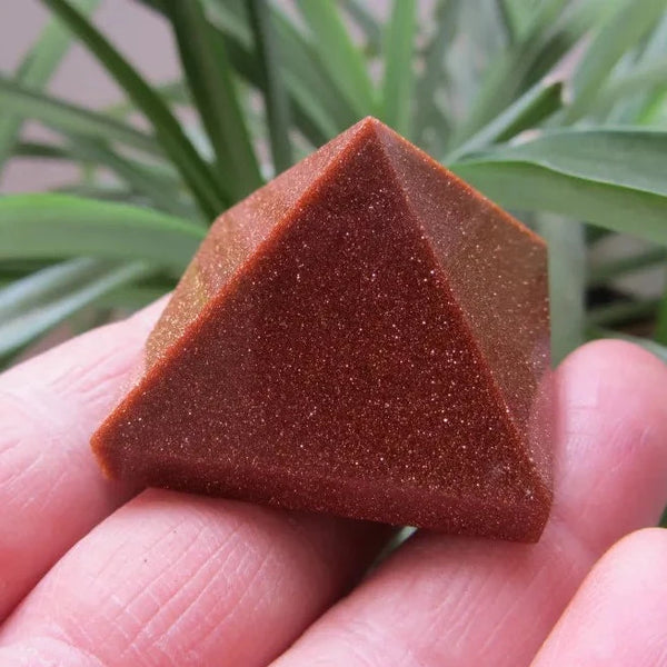 Red Goldstone Pyramid-ToShay.org