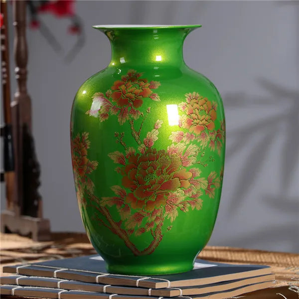 Jingdezhen Porcelain Flower Vase-ToShay.org