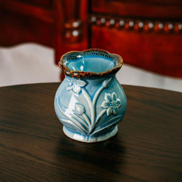 Flower Ceramic Essential Oil Burner-ToShay.org