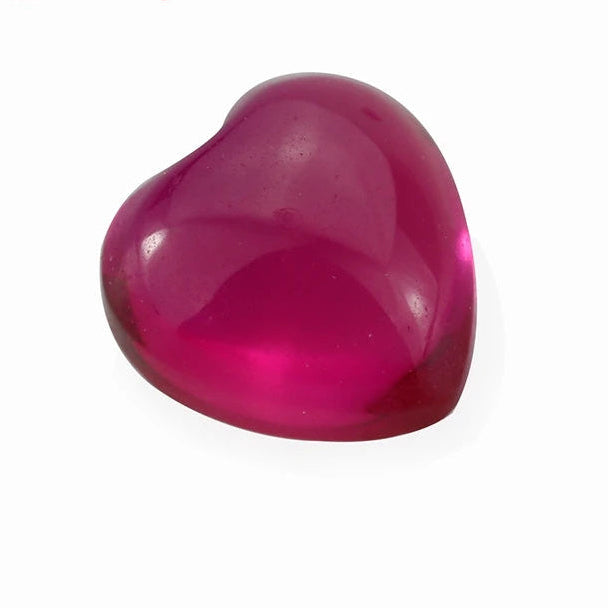 Red Ruby Corundum Heart-ToShay.org