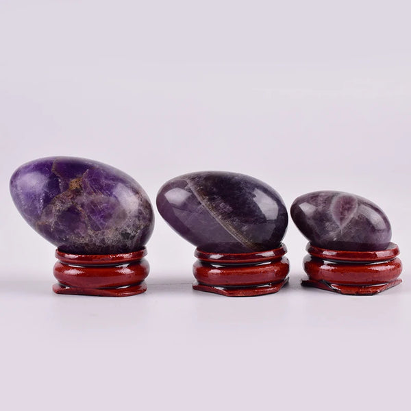 Purple Amethyst Eggs-ToShay.org