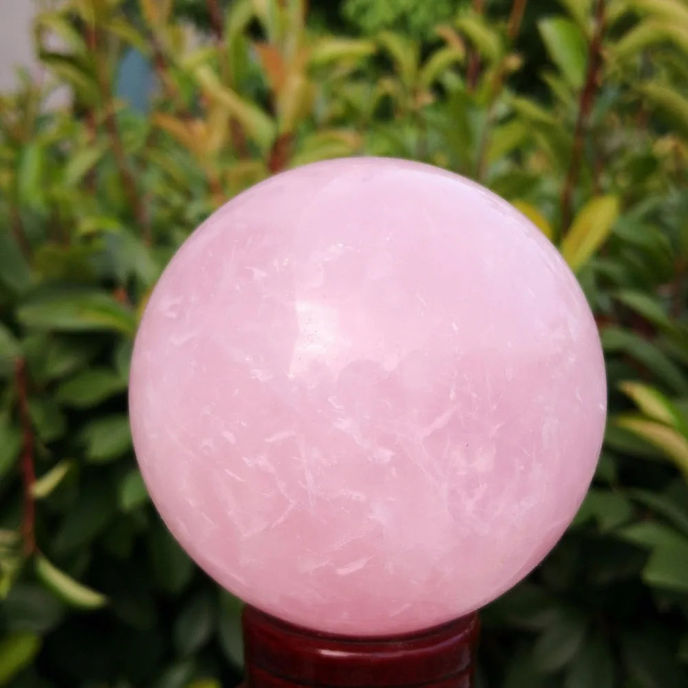 Pink Rose Quartz Ball-ToShay.org