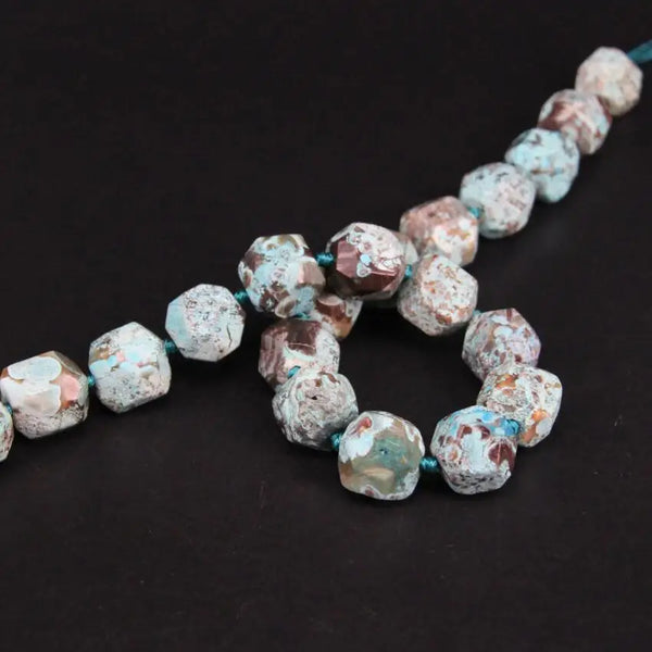 Blue Ocean Jade Beads-ToShay.org