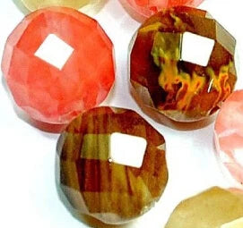 Red Watermelon Tourmaline Beads-ToShay.org