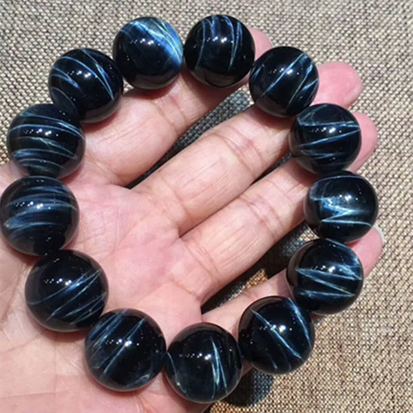 Blue Tiger Eye Bracelet-ToShay.org