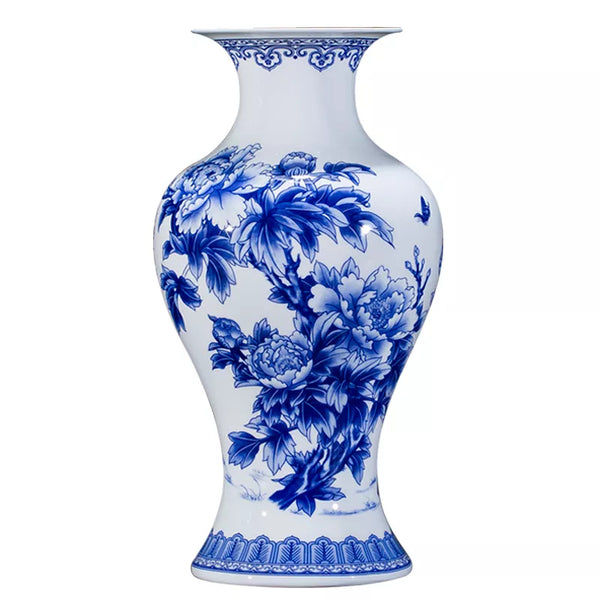 Jingdezhen Blue Porcelain Vases-ToShay.org