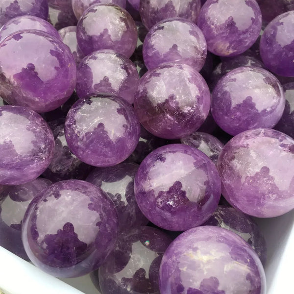 Purple Amethyst Crystal Ball-ToShay.org