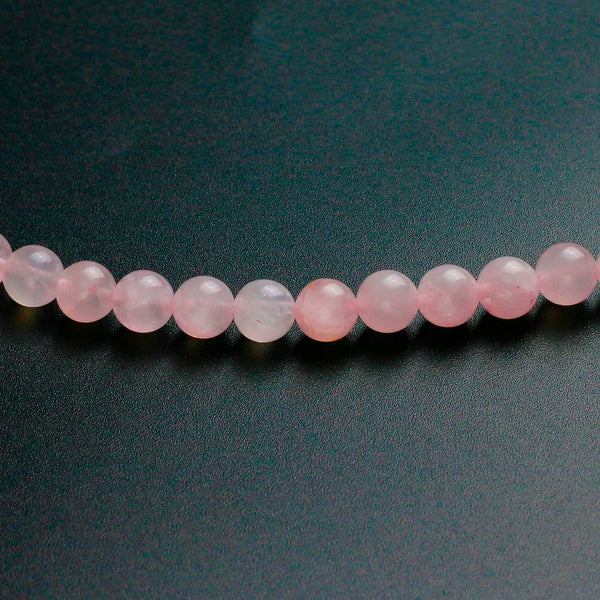 Pink Quartz Mala Beads-ToShay.org