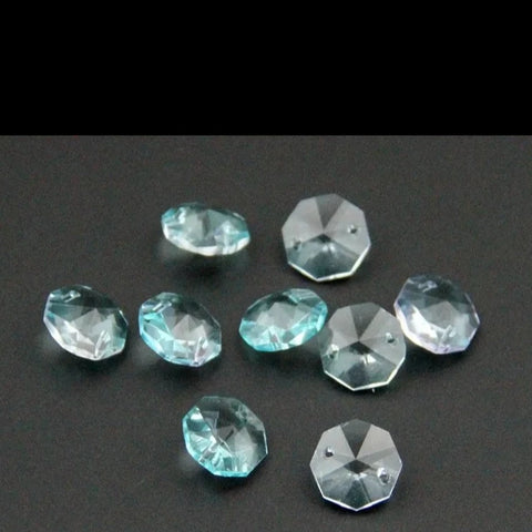Blue Aquamarine Crystal Beads-ToShay.org