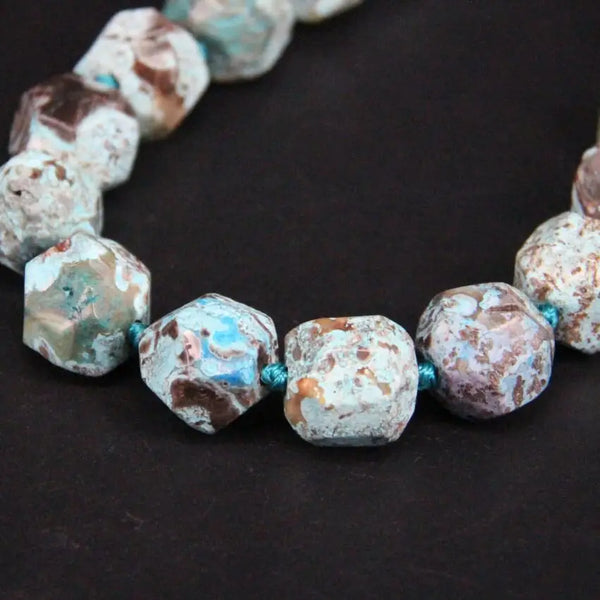 Blue Ocean Jade Beads-ToShay.org