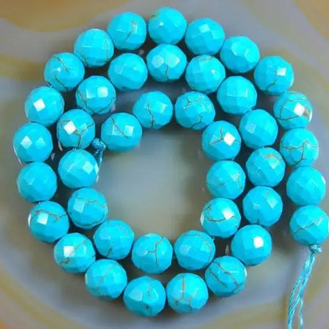 Blue Howlite Beads-ToShay.org