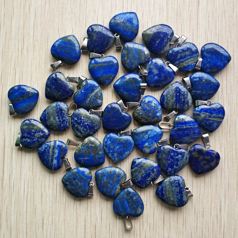 Blue Lapis Lazuli Heart-ToShay.org