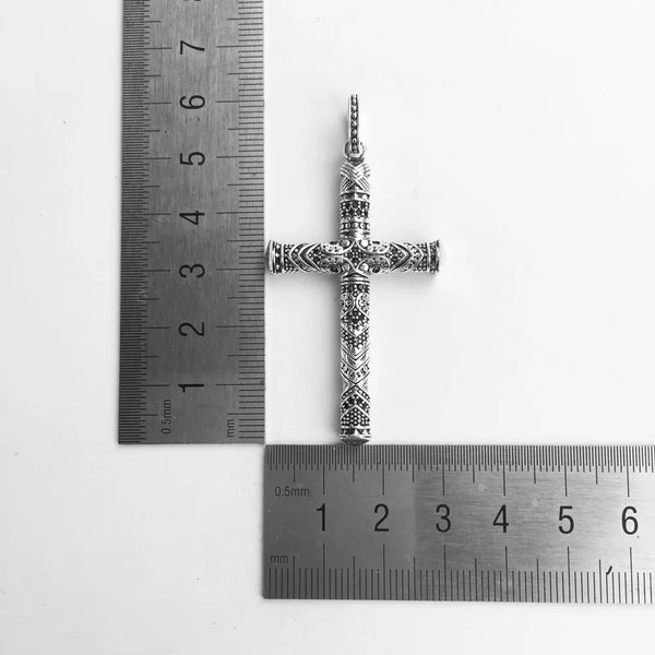 Silver Cross Pendant-ToShay.org