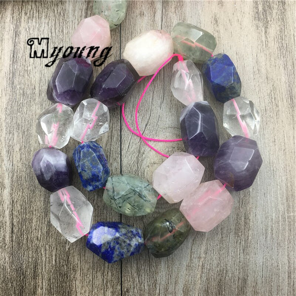 Mixed Crystal Nugget Beads-ToShay.org