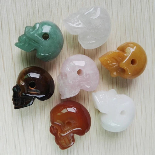 Mixed Crystal Skull Beads-ToShay.org