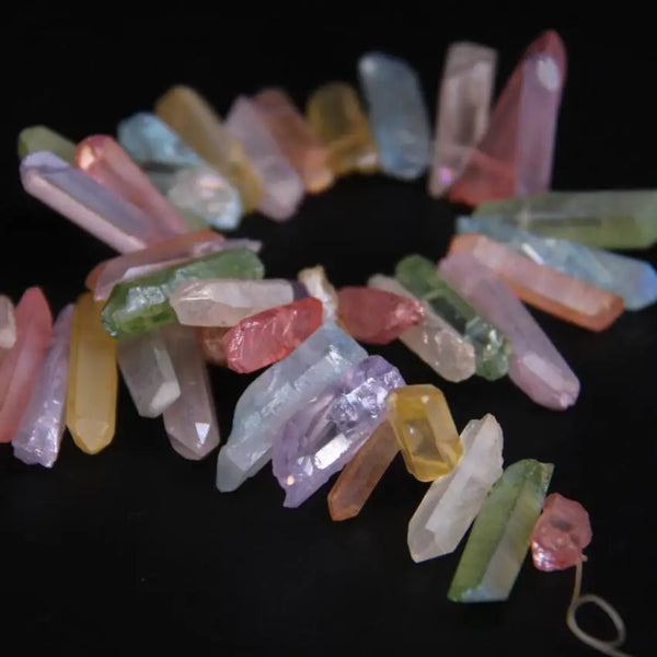 Rainbow Crystal Chip Beads-ToShay.org