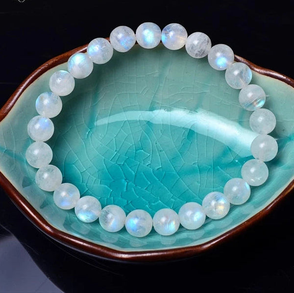 Blue Light Moonstone Bracelet-ToShay.org
