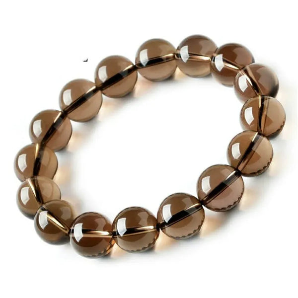 Brown Smoky Quartz Bracelet-ToShay.org