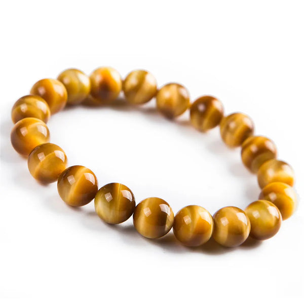 Yellow Tigers Eye Stone Bracelet-ToShay.org