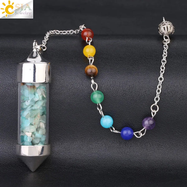 Mixed Crystal Pendulums-ToShay.org