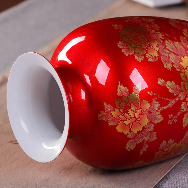 Jingdezhen Porcelain Flower Vase-ToShay.org