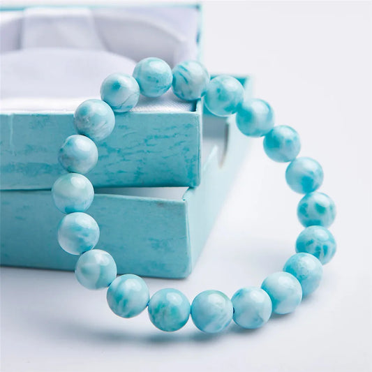 Blue Larimar Bracelet-ToShay.org
