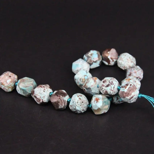 Blue Ocean Jade Beads-ToShay.org