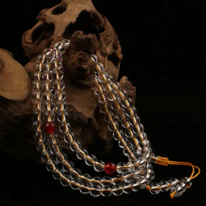 Clear Crystal Mala Beads-ToShay.org