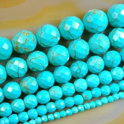 Blue Howlite Beads-ToShay.org