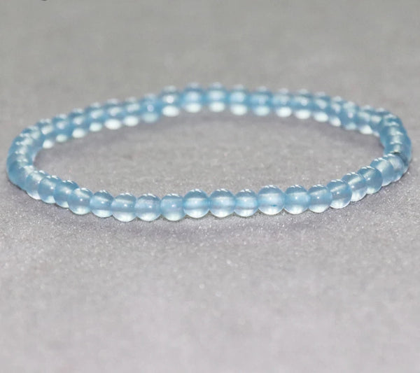 Blue Celestine Crystal Bracelet-ToShay.org