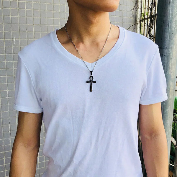 Ankh Cross Necklace-ToShay.org