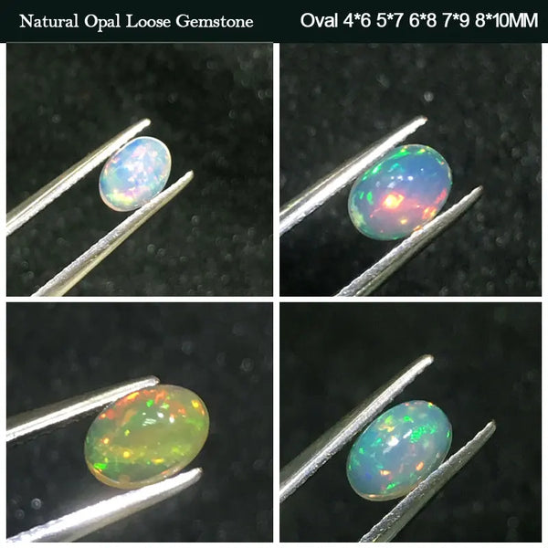 White Opal Loose Gemstone-ToShay.org