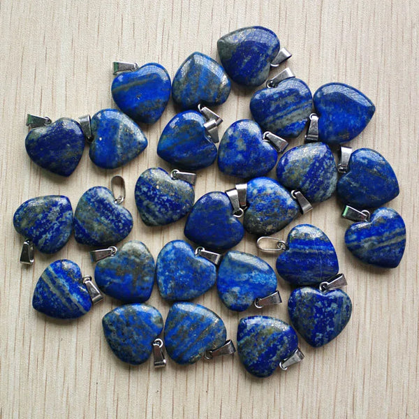 Blue Lapis Lazuli Heart-ToShay.org