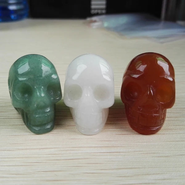 Mixed Crystal Skull Beads-ToShay.org
